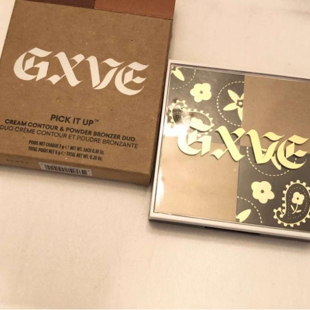 GXVE PICK IT UP CREAM BRONZER DUO SUPER HOT